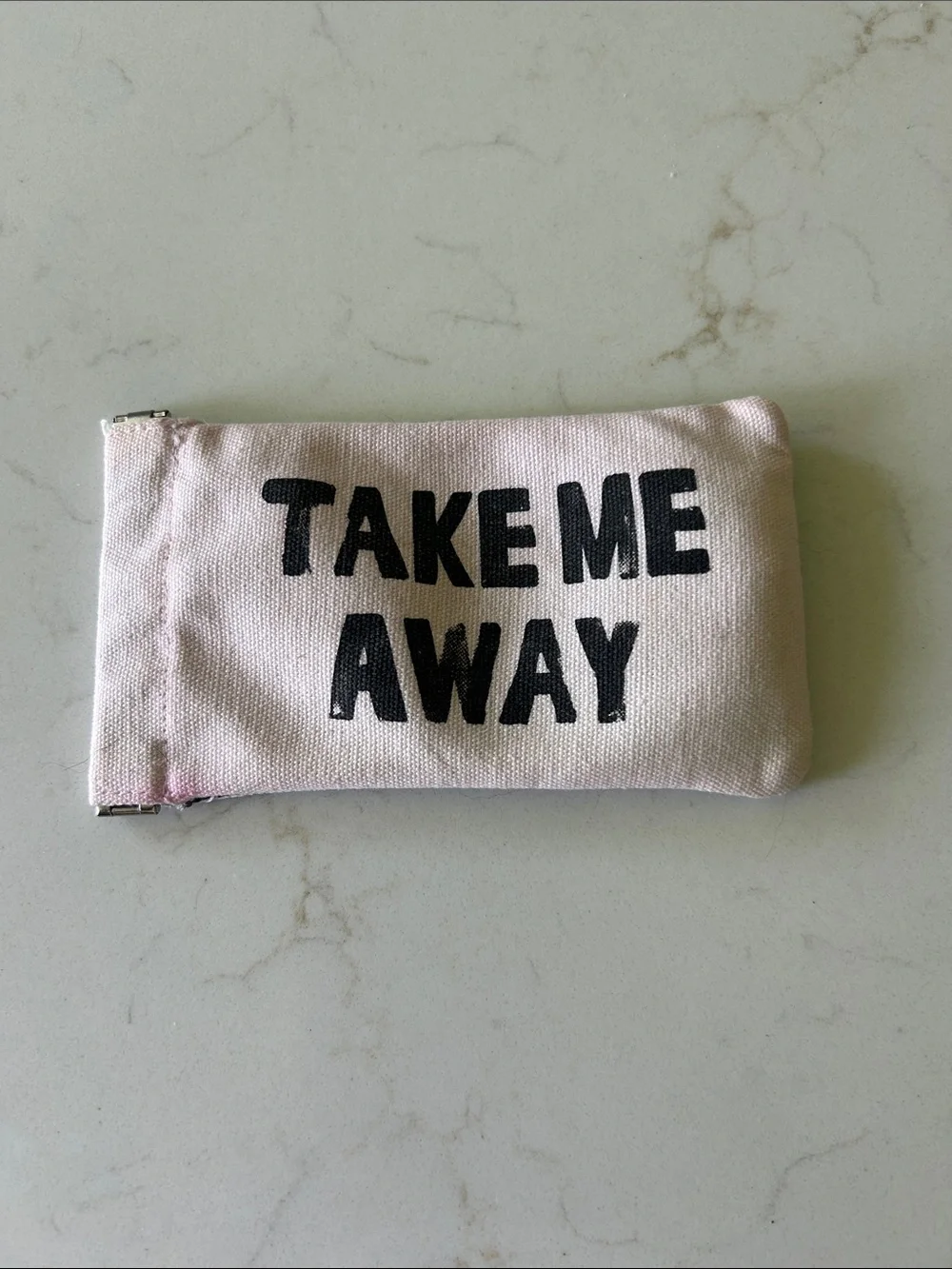 'Take Me Away' Pink Canvas Sunglass Holder